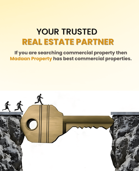 Madaan Properties office poster from the source website, shown uncropped